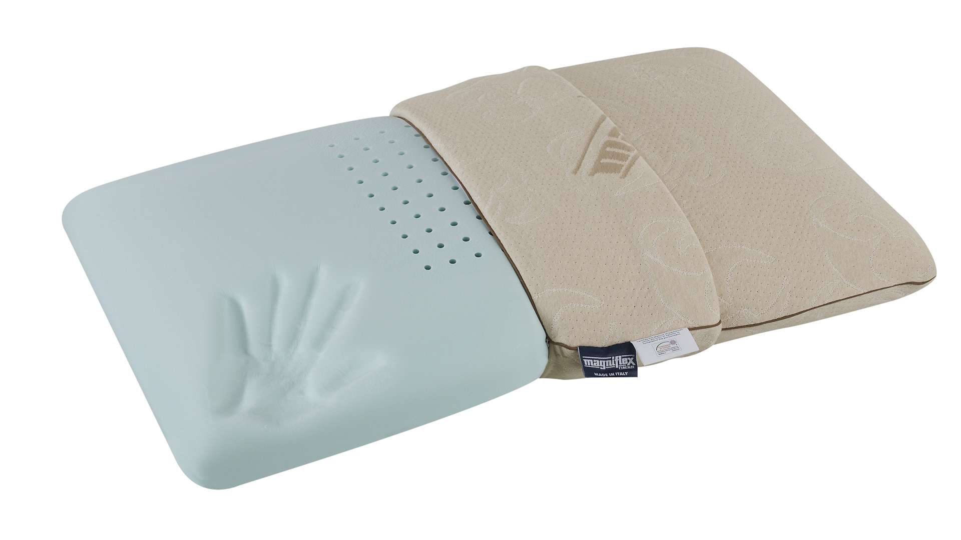 prirodni-zdravotni-polstar-s-aloe-vera-vyska-12cm-cotton-deluxe-standard-magniflex-1 Polštáře : COTTON DELUXE STANDARD